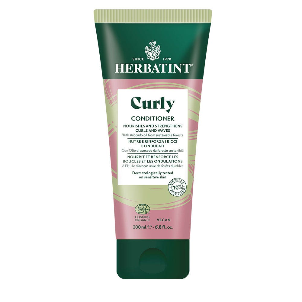 Herbatint Curly Balsamo nutre e rafforza i ricci e le onde 200 ml