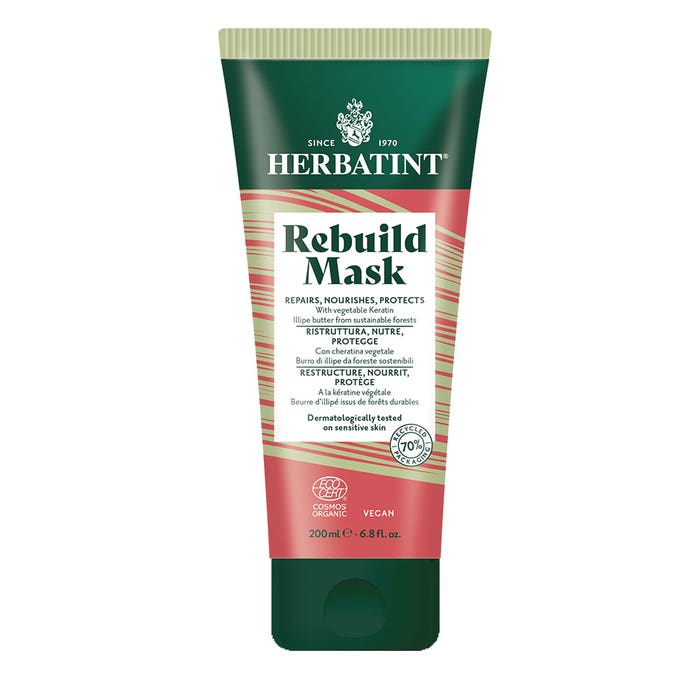 Herbatint Maschera Rebuild 200ml Ristruttura, nutre, protegge Herbatint Ristruttura, nutre e protegge 200 ml