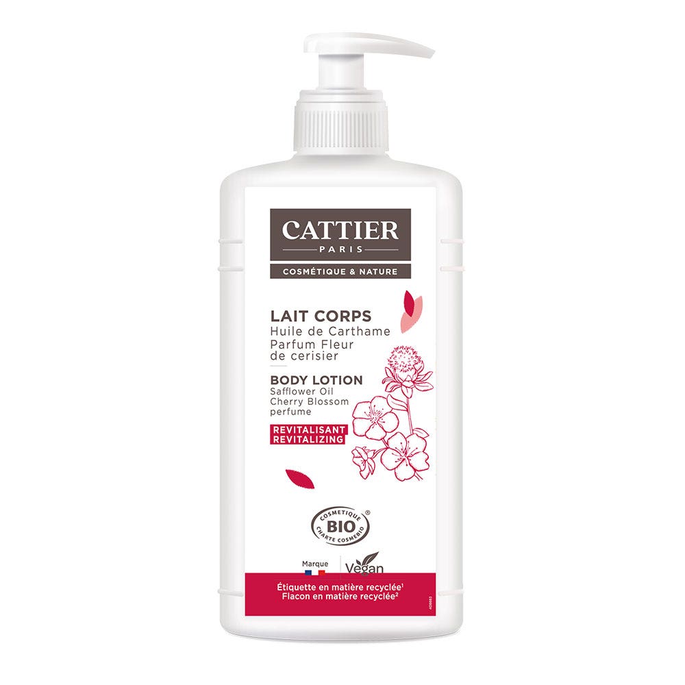 Cattier Rivitalizzante Latte per il corpo profumo di fiori di ciliegio 500ml