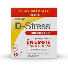 Synergia D-Stress Boost Pack Eco 30 bustine Box 1Mese Synergia Boost Pack Eco Scatola da 1 mese 30 bustine