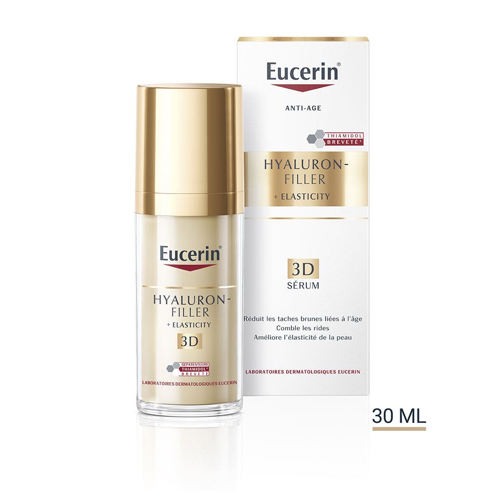 Eucerin Hyaluron-Filler + Elasticity Siero 3D Anti-età 30ml