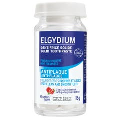Elgydium Dentifricio Solido Anti-Placca Menta fresca 60 compresse