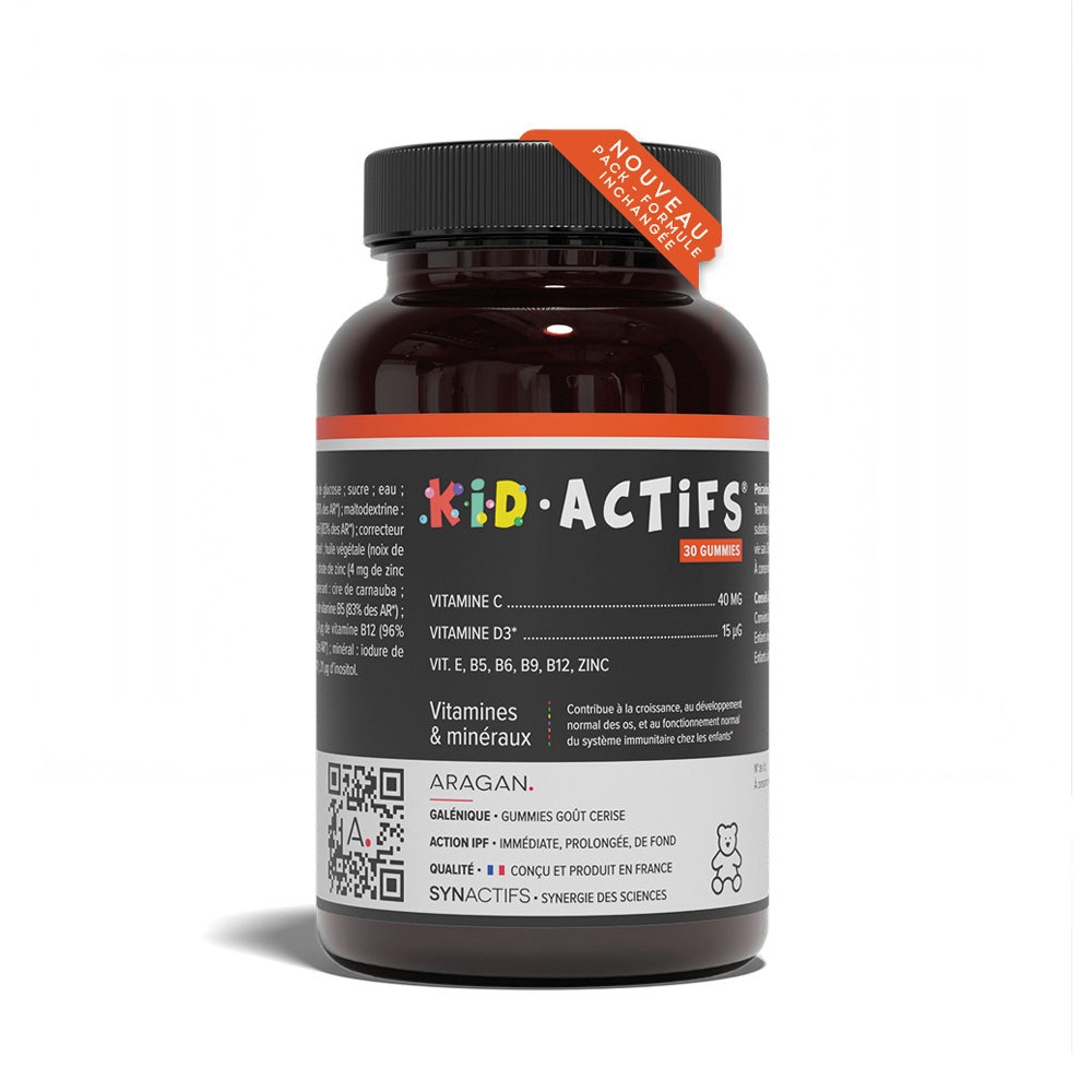 Aragan Synactifs BambiniActifs Vitamine e Minerali 30 gommine