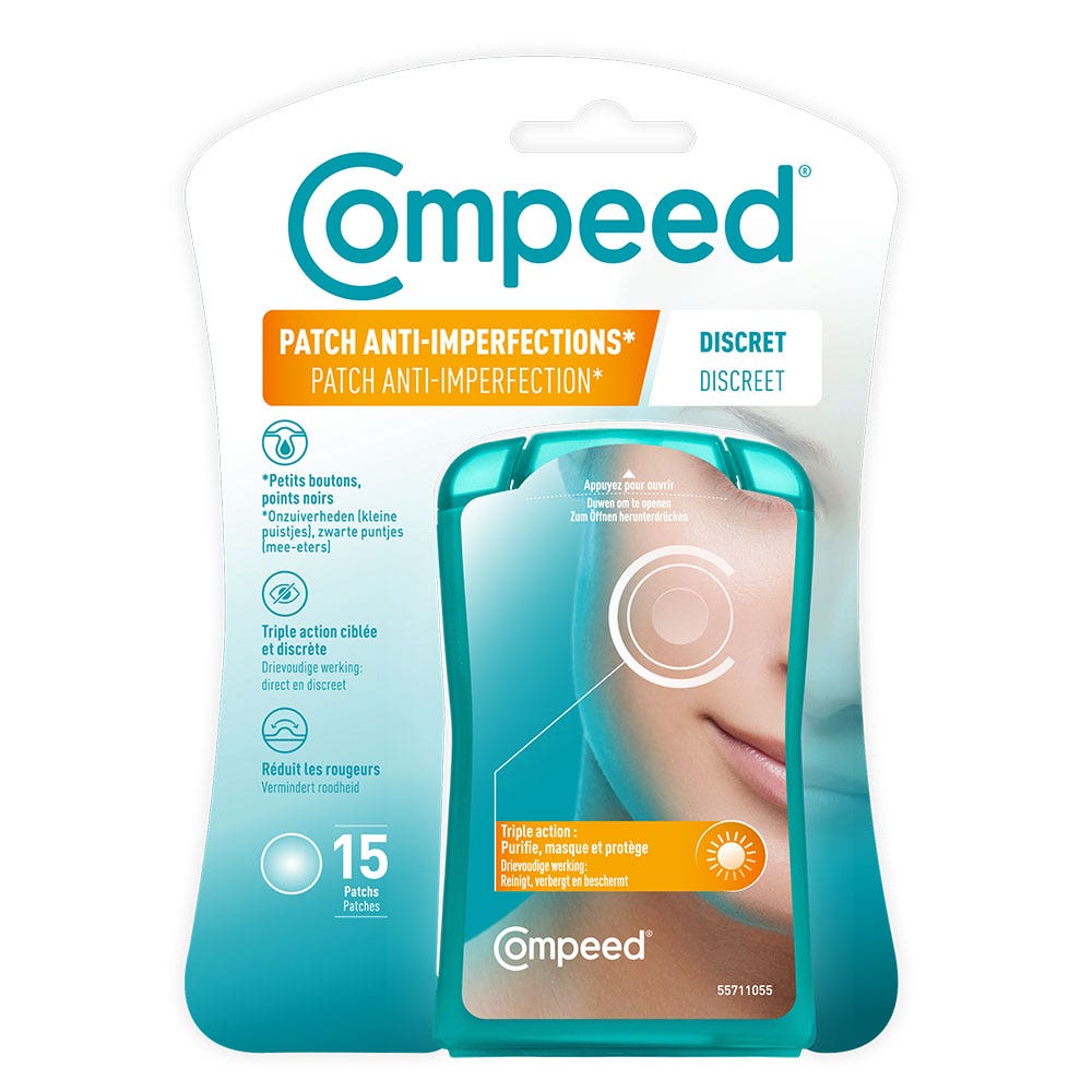 Compeed Cerotti anti-imperfezioni discreti 15 unità