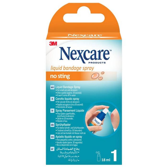 Protector Spray Medicazioni liquide Nexcare 18ml Nexcare
