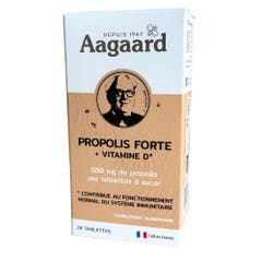 Aagaard Propolis Forte + Vitamine D 28 scaffali