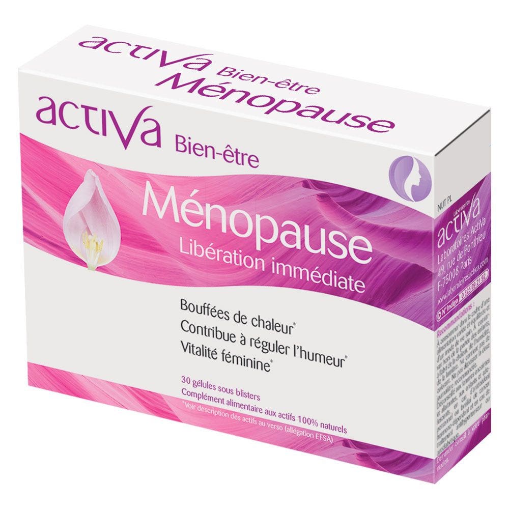 Activa Benessere Menopausa a rilascio immediato 30 capsule