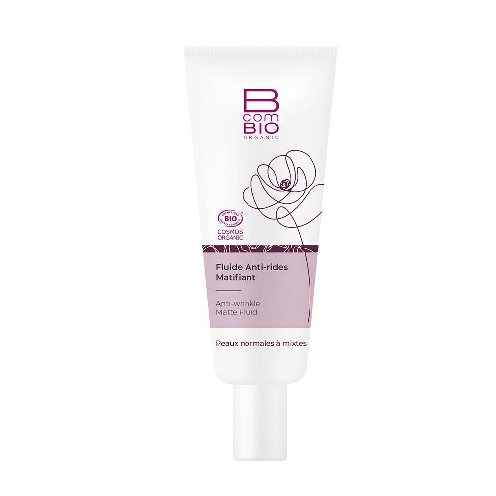 Bcombio Fluido opacizzante antirughe Bio per pelli da normali a miste 50ml