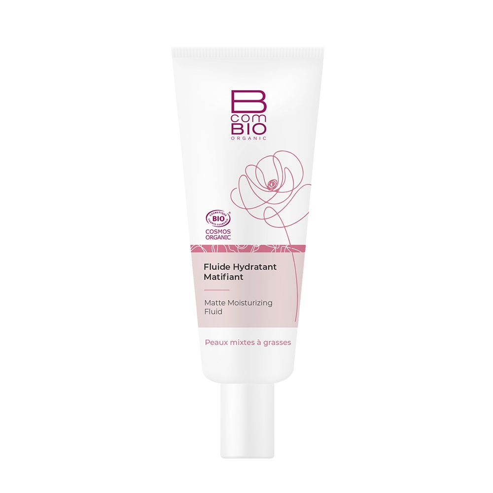 Bcombio Fluido opacizzante Bio per pelli da miste a grasse 50ml