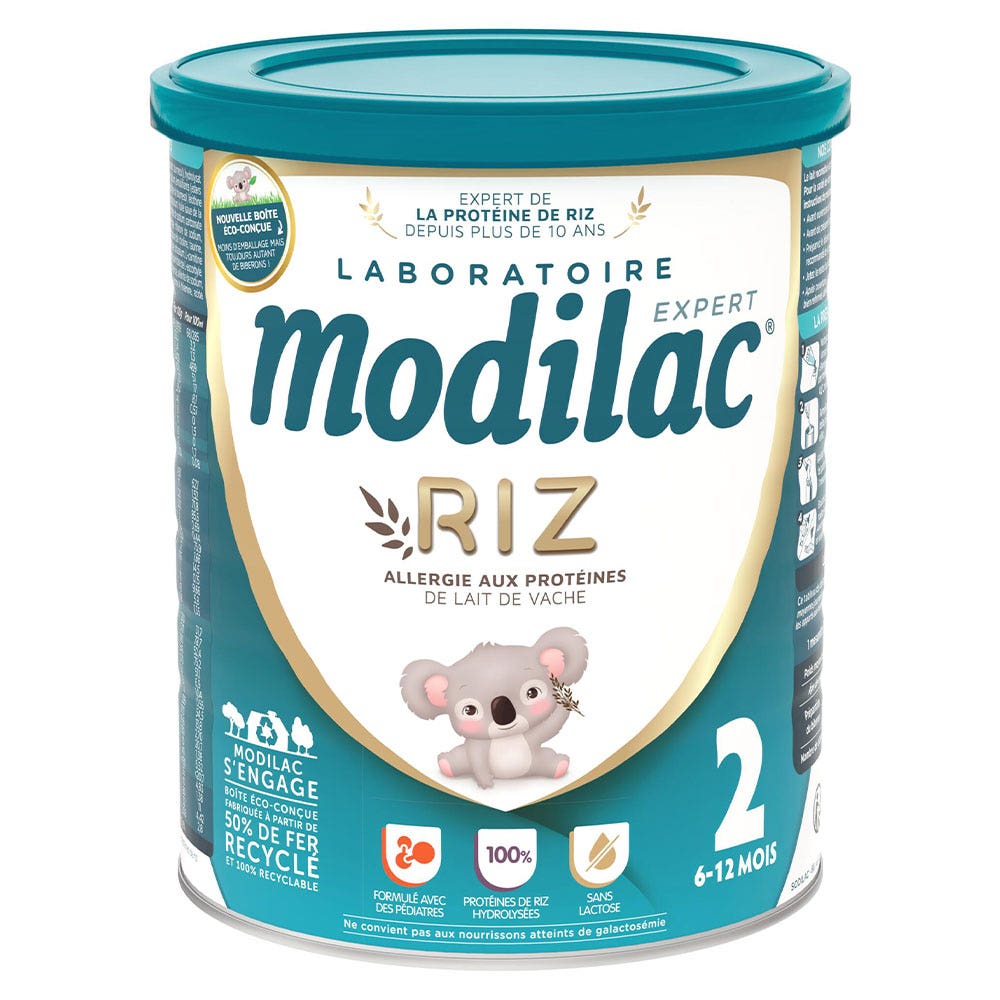 Modilac Riso Latte 2ª età Expert Riso 2 6-12 mesi 800g