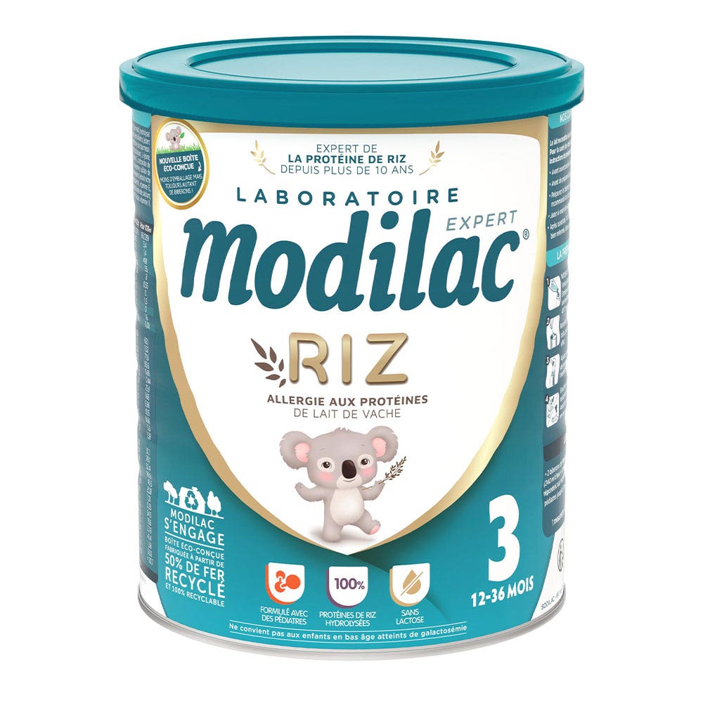 Modilac Riso Latte di crescita 12-36 mesi 800g