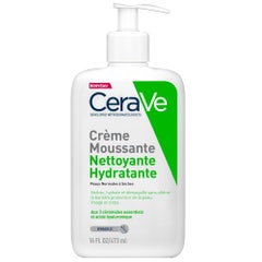 Cerave Cleanse Visage Detergente Idratante Pelle da normale a secca Peaux Normales à Sèches 473ml