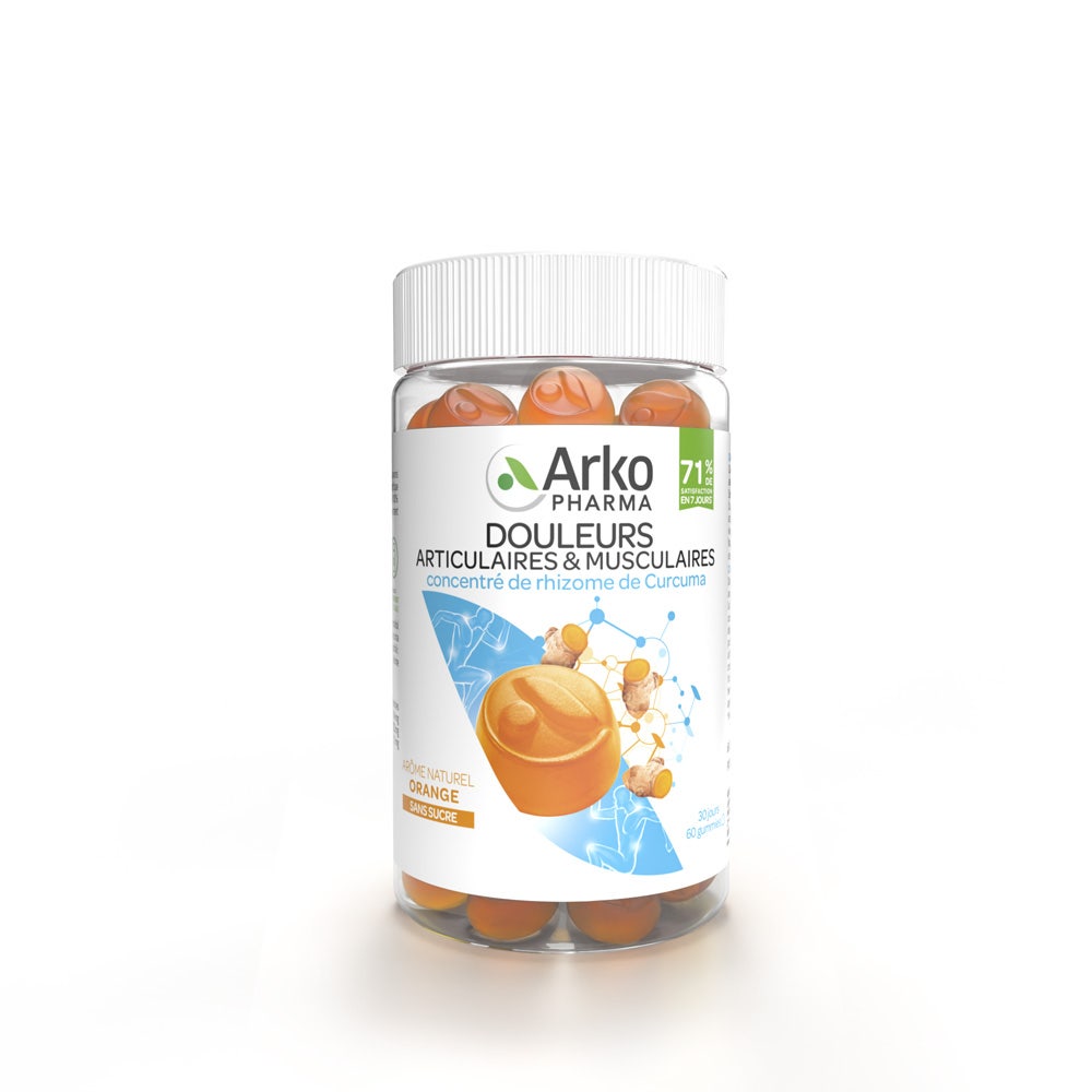 Arkopharma Caramelle gommose Phyto Dolori articolari e muscolari x60