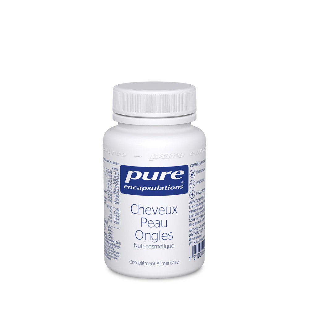 Pure Encapsulations Capelli pelle unghie 180 capsule