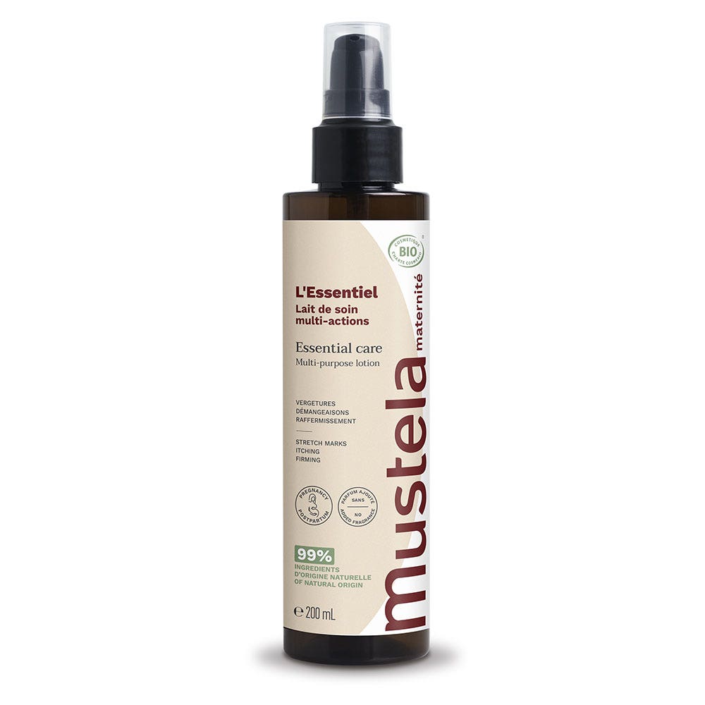 Mustela L'essenziale Latte trattamento multi-azione maternità 200 ml