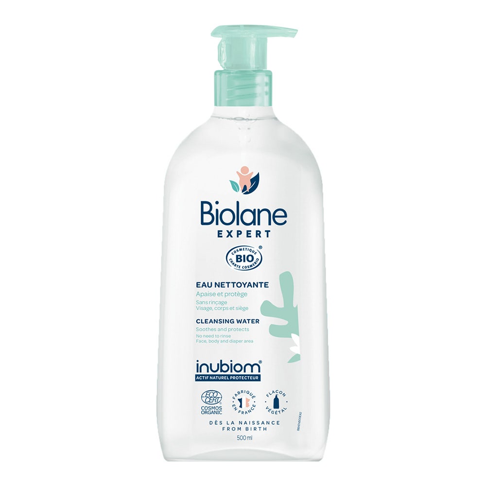 Biolane Esperto Acqua Detergenti senza risciacquo Viso e corpo 500ml