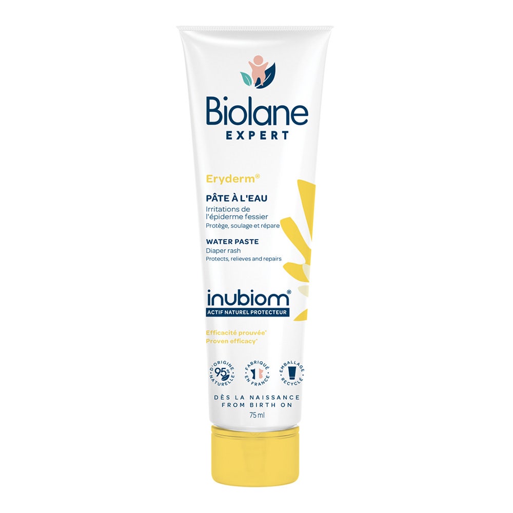 Biolane Esperto Eryderm Baby Acqua in pasta Peaux Sensibles 75ml