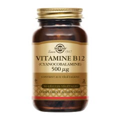 Solgar Vitamina B12 500µg 50 Capsule vegetali