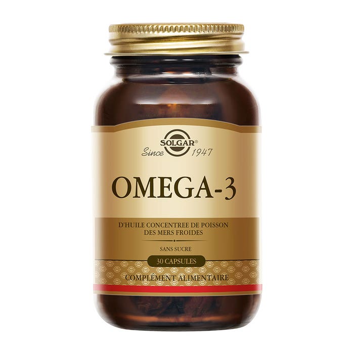 Solgar Omega-3 3 Cardiovasculaire 30 capsules