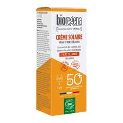Bioregena Crema Cssolare biologico Spf50+ Viso e zone delicate 40 ml