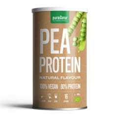 Purasana Proteina vegetale di pisello 400g Purasana♦ Proteina vegetale di pisello Biologica 400g