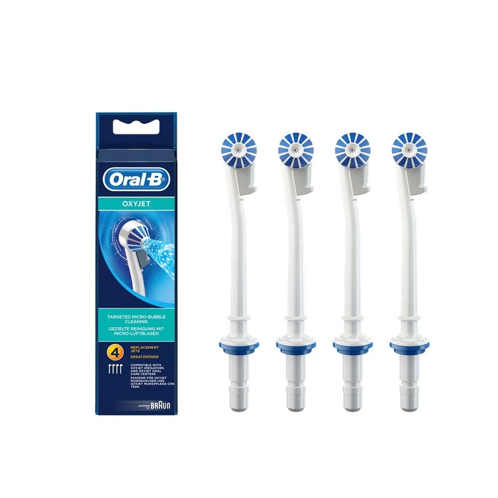 Oral-B 4 testine di ricambio 4 canules