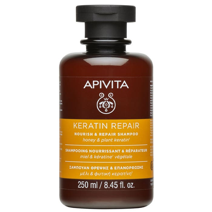 Shampoo nutriente e riparatore 250ml Keratin Repair Apivita