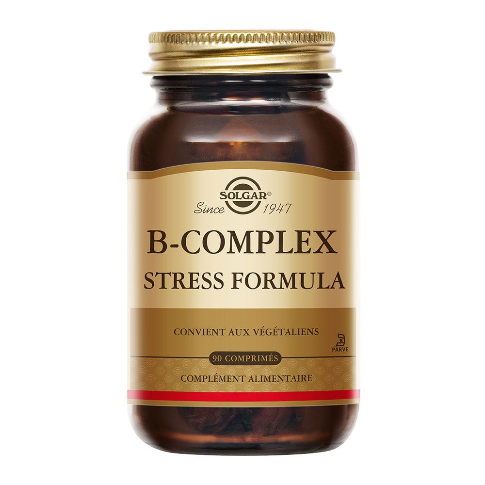 Solgar Formula anti-stress complesso B formula rilassamento sonno 90 compresse