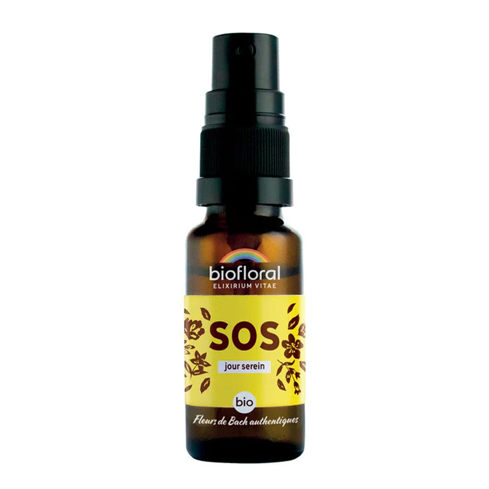 Biofloral Spray SOS salvataggio giorno bio 20 ml
