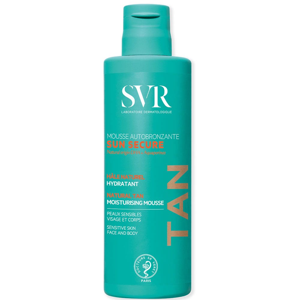 Svr Sun Secure Mousse Autoabbronzante Abbronzatura naturale idratante 150 ml