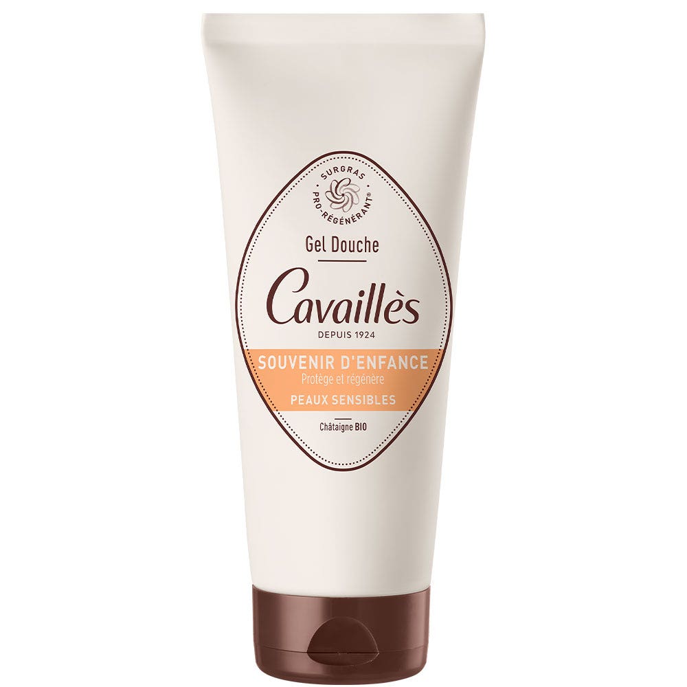 Cavaillès Surgras Pro-rigenerante Gel doccia profumo d’infanzia 200 ml