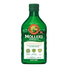 Moller'S Olio di fegato di merluzzo Omega Aroma liquido 250 ml