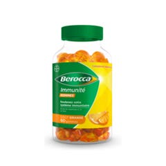 Bayer Berocca Gomma da masticare Immunea Gusto arancione x60 gomme da cancellare