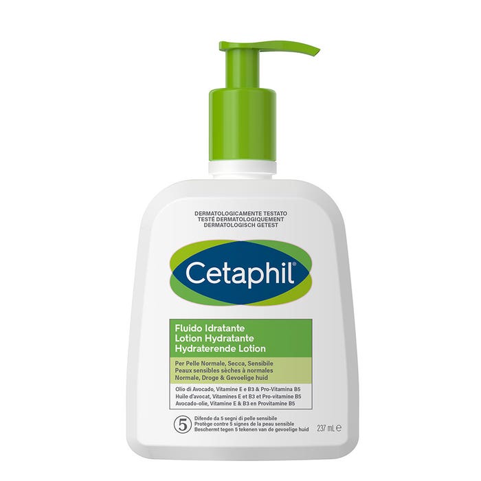 Cetaphil Lozione idratante 237ml Pelle sensibile da secca a normale Cetaphil Hydratante Pelle Sensibile da secca a normale 237ml