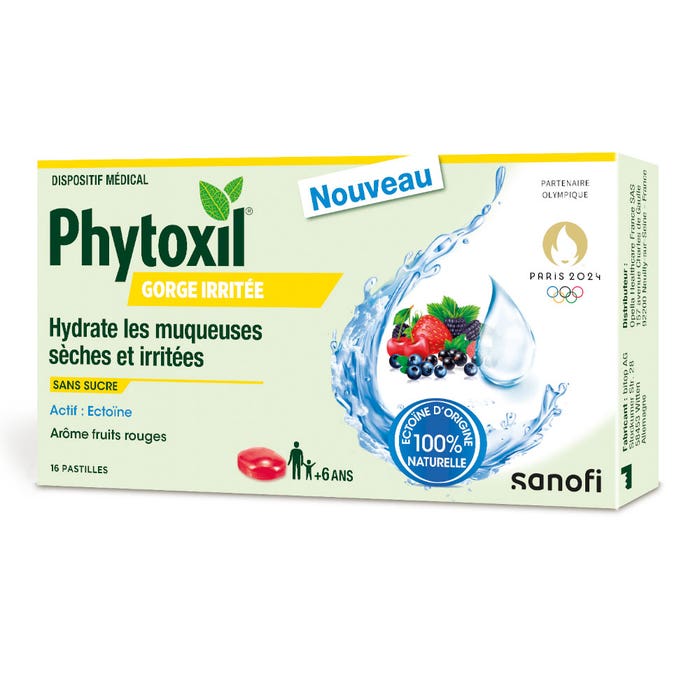 Phytoxil Gola irritata senza zucchero Da 6 anni 16 compresse