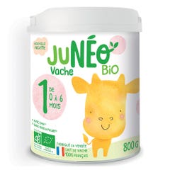 Juneo Vache Latte per lattanti biologico prima età da 0 a 6 mesi 800g