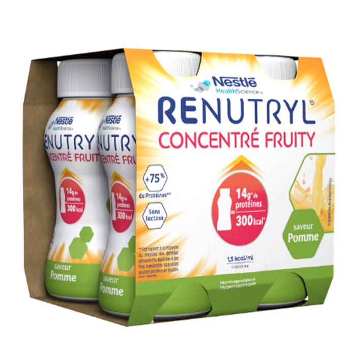Nestlé HealthScience Renutryl Concentrato fruttato 4x200ml