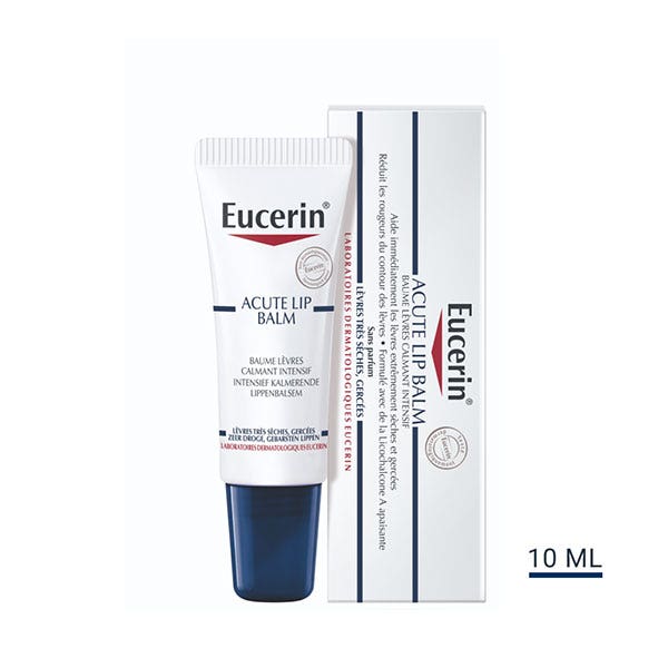 Eucerin UreaRepair Plus Acute lip Balm balsamo labbra calmante intensivo 10ml