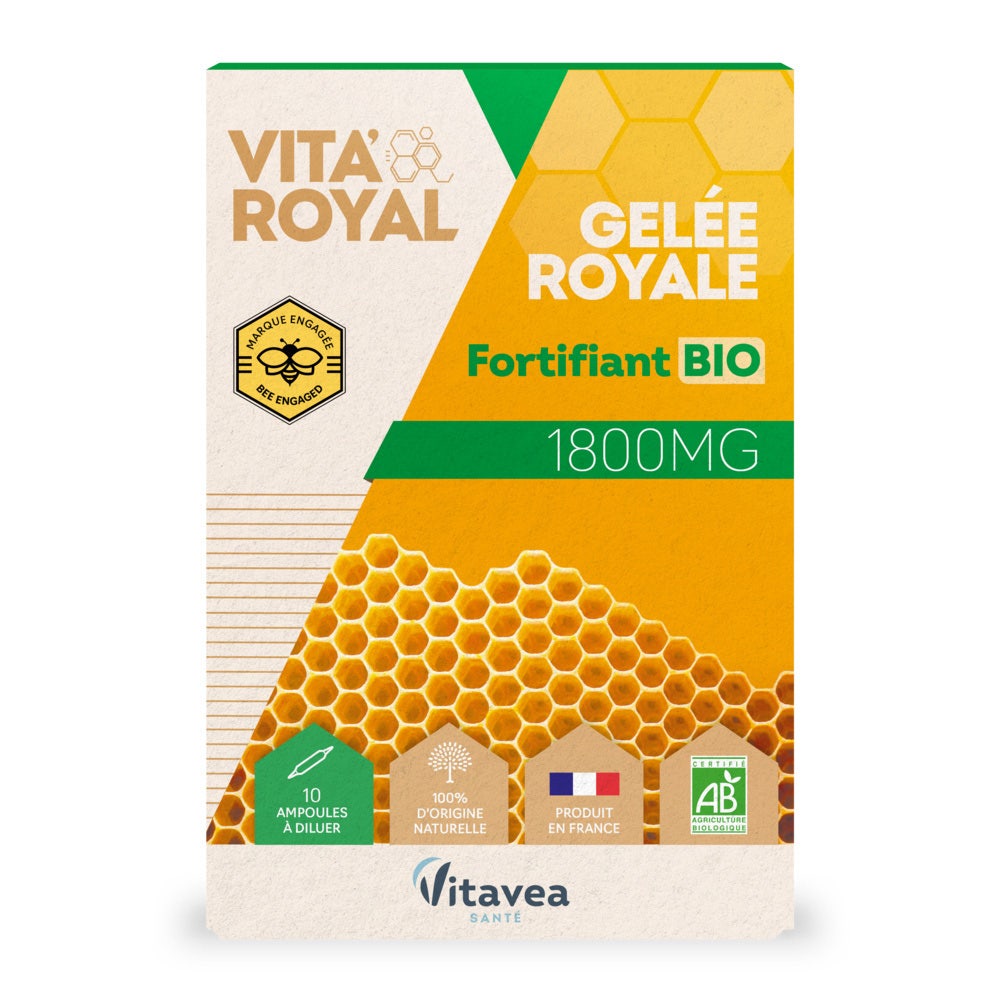 Vitavea Santé Vita'Royal Pappa reale biologica Fortifiant 10 fiale