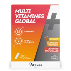 Vitavea Santé Multivitaminici globali Stress et vitalité 45 capsule