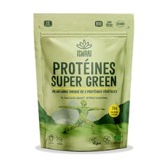 Iswari Protéine Végétale Proteine biologiche Super Green 250g
