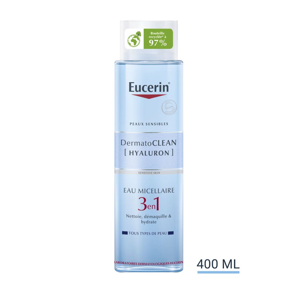 Eucerin DermatoCLEAN [Hyaluron] Acqua micellare 3 in 1 400 ml