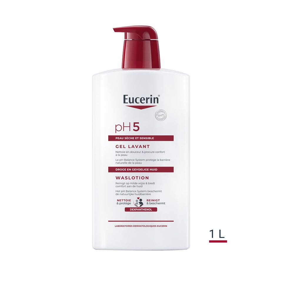Eucerin Ph5 Gel Detergente Pelle sensibile e secca 1L