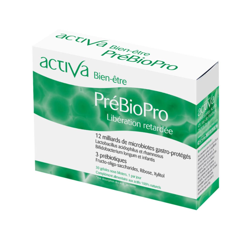 Activa Benessere Prebiopro rilascio ritardato x30 capsule