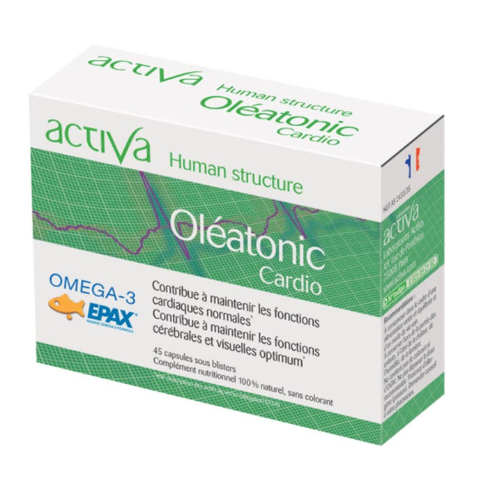 Oleatonic Cardio 45 Capsule Human Structure Activa