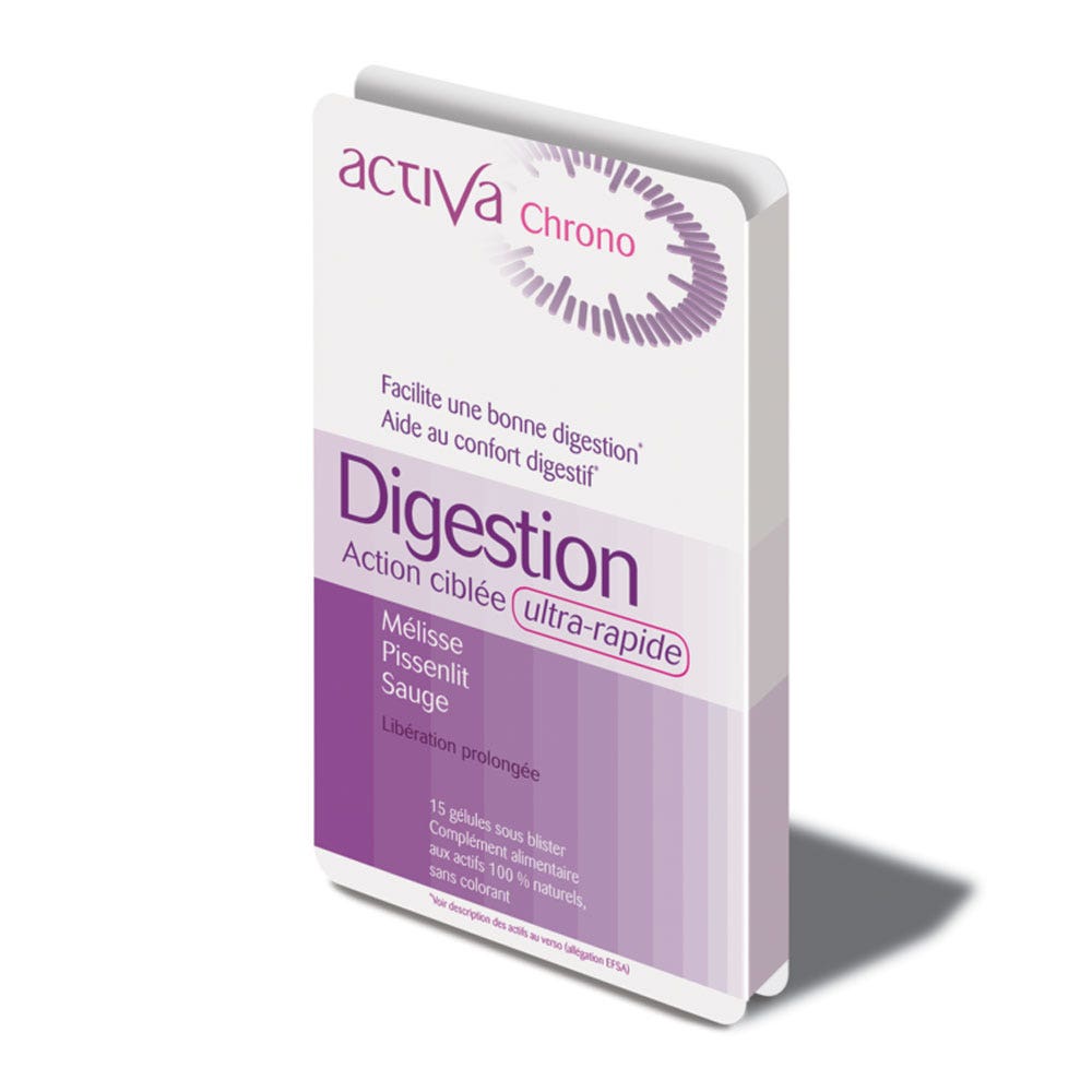 Activa Crono Digestione Action ciblée 15 Geluli