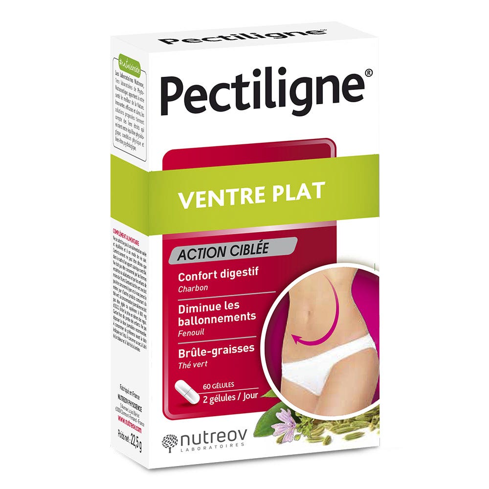 Nutreov Pectiligne Pancia piatta Azione mirata 60 capsule