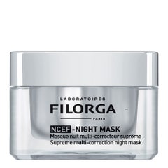 Filorga Ncef-Reverse Maschera per il viso da notte antirughe, rassodante e radiante 50ml