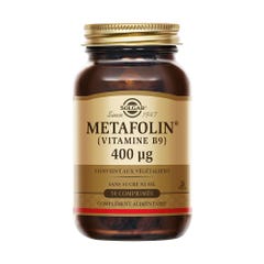 Solgar Metafolin® 400 µg Vitamina B9 brevettata x50 compresse