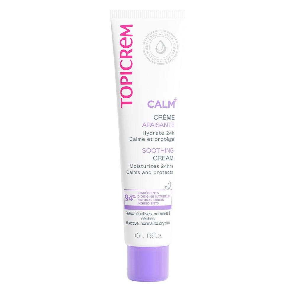 Topicrem Calm+ Crema Lenitiva Leggera Pelle Intollerante da Normale a Mista 40ml